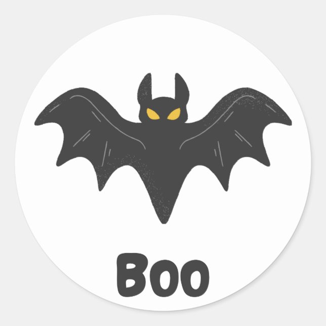 Adesivo Halloween Bat Sticker (Frente)