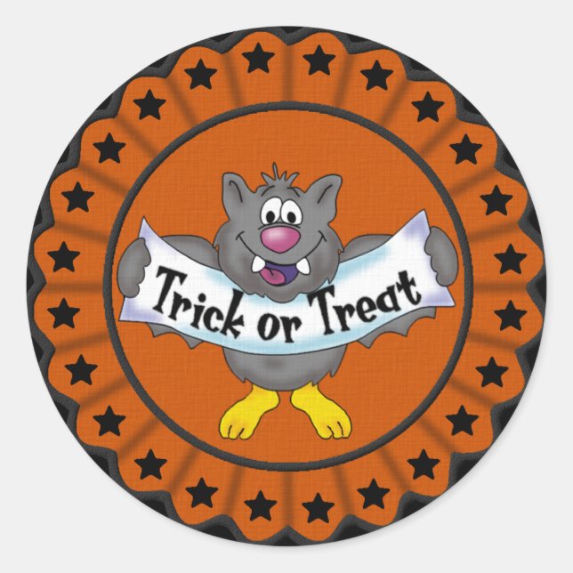 Adesivo Halloween Bat Sticker (Frente)