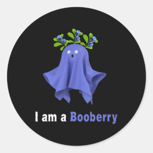 Adesivo Halloween Blueberry Costume Ghost Funny Blueberry