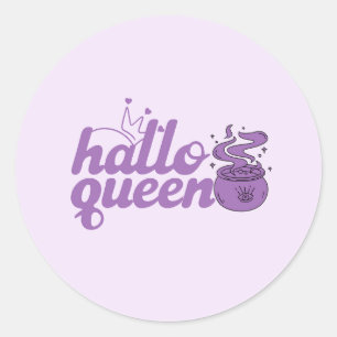 Adesivo Halloween Bonito, Rainha do Halloween, Halloqueen,