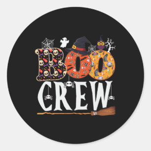 Adesivo Halloween Boo Crew Homens Engraçados Mulheres Cria