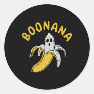 Adesivo Halloween Boonana Esqueleto Engraçado Dentro Nana