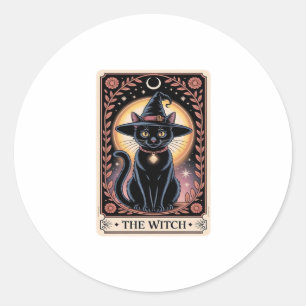 Adesivo Halloween Bruxas - O Gato Estético Amava Tarot Gót