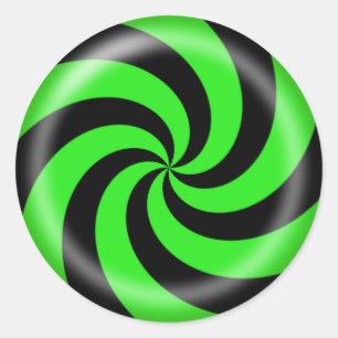 Adesivo Halloween Candy Swirl Sticker