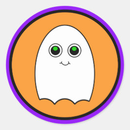 Adesivo Halloween Cartoon Ghost