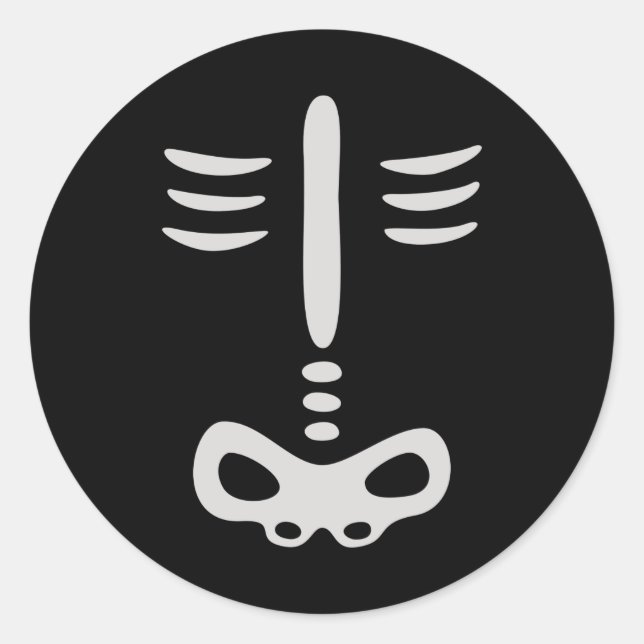 Adesivo Halloween Children Skeleton Costume (Frente)