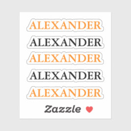 Adesivo Halloween Cute Custom Kids Name