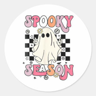 Adesivo Halloween Cute Ghost Spooky Season