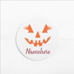 Adesivo Halloween da Girly Jack O Lanterna Pumpkin Persona