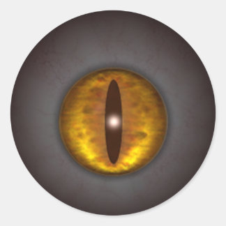 Adesivo Halloween de olho assustador de KRW Cat