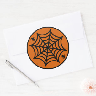 Adesivo Halloween de teia