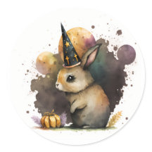 Halloween do Coelho Coelho da Aquarela