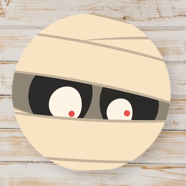 Adesivo Halloween do Monstro da Tipografia Cura Moderna (Criador carregado)