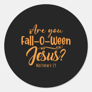 Adesivo Halloween és o Cristo de Jesus Matthew?
