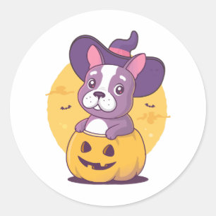 Adesivo Halloween Frenchie