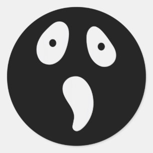 Adesivo Halloween Ghost Bobo Face Costume Engraçado Fac As