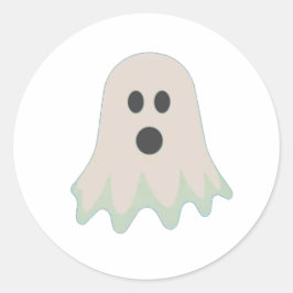 Adesivo Halloween Ghost Com Nome