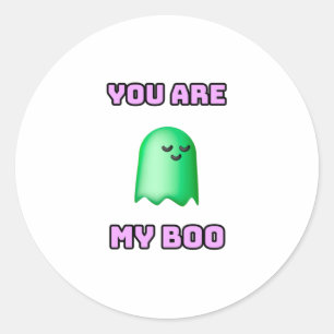 Adesivo Halloween Ghost - Você É Meu Boo