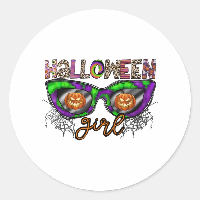 Adesivo Halloween Girl (Frente)