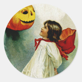 Adesivo Halloween Girl
