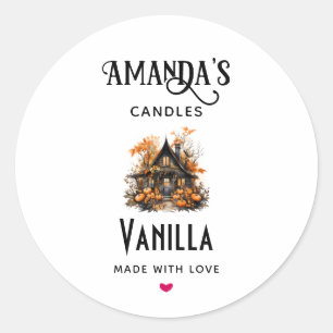 Adesivo Halloween Halloween Candle Business