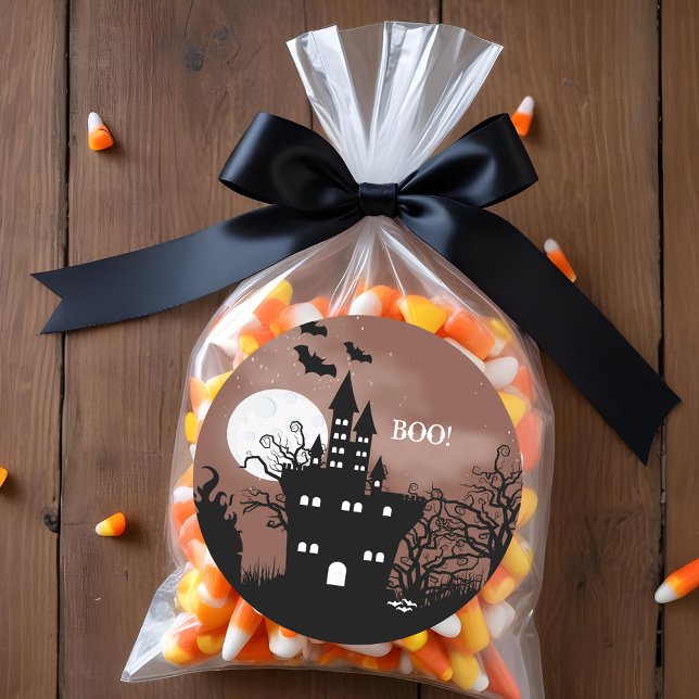 Adesivo Halloween Haunted House (BOO! Happy Halloween Haunted Castle Stickers)