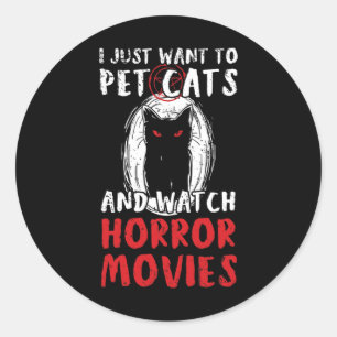 Adesivo Halloween Horror Movie Design para um ventilador d