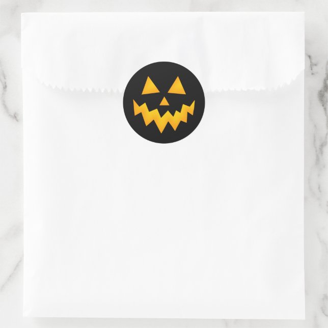Adesivo Halloween Jack o Lanterna (Bolsa)