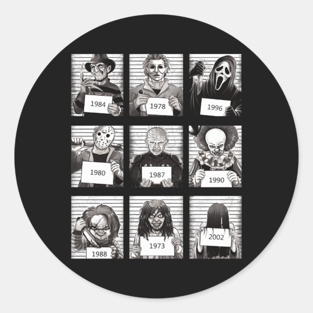 Adesivo Halloween Lendas Cerradoras Er Hots Horror (Frente)