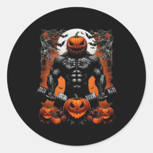 Adesivo Halloween Malhação Skeleton Workout - Engraçado Gy