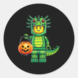 Adesivo Halloween Master Builder Dragon Kids Building Bloc