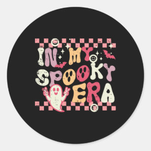 Adesivo Halloween Minha Era Spooky Retro Costume Groovy Wo