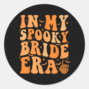 Adesivo Halloween Na Minha Noiva Sapatinha Era Groovy Wedd