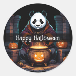 Adesivo Halloween Panda