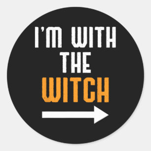 Adesivo Halloween Para Homens, estou no Dia das Bruxas