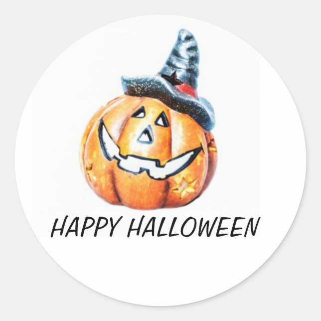 Adesivo Halloween Pumkin (Frente)