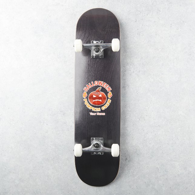 Adesivo Halloween Pumpkin Face Retro Costume Ação de Graça (Skate)