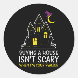 Adesivo Halloween Realtor Comprando Casa Não É Um Costume