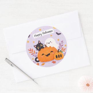 Adesivo halloween rosa