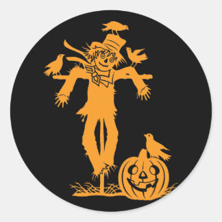 Adesivo Halloween Scarecrow Silhoukers