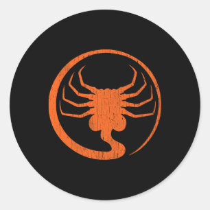 Adesivo Halloween Scary Alienígena Facebook Horror Pumpkin
