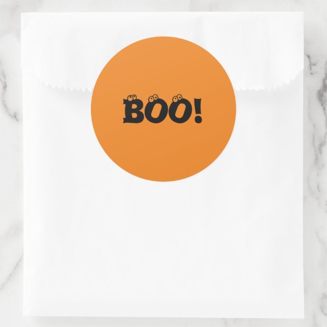 Adesivo Halloween Scary Boo (Bolsa)