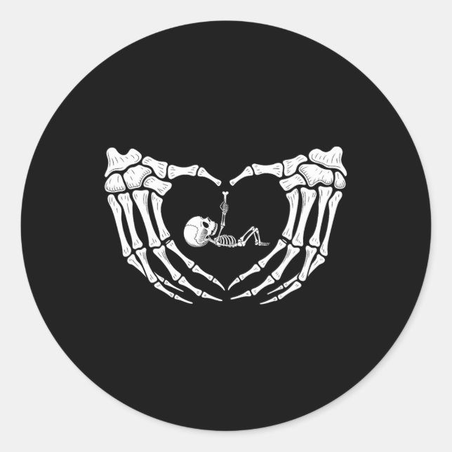 Adesivo Halloween Skeleton (Frente)