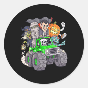Adesivo Halloween Skeleton Zombie Monster Vampire Bo