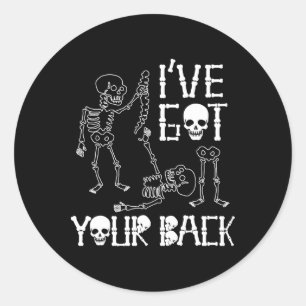 Adesivo Halloween Skeletons Eu Tenho Seus Homens De Costum