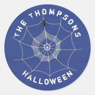 Adesivo Halloween Spooky Scary Cute Spider Web