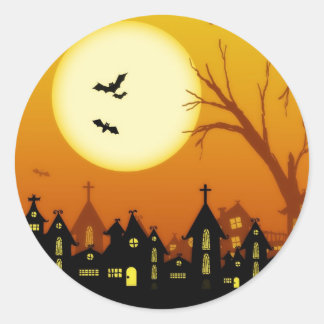 Adesivo Halloween Spooky Silhouettes Sticker