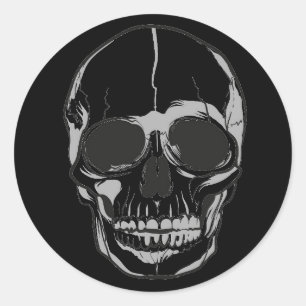 Adesivo Halloween Stickers-Skull