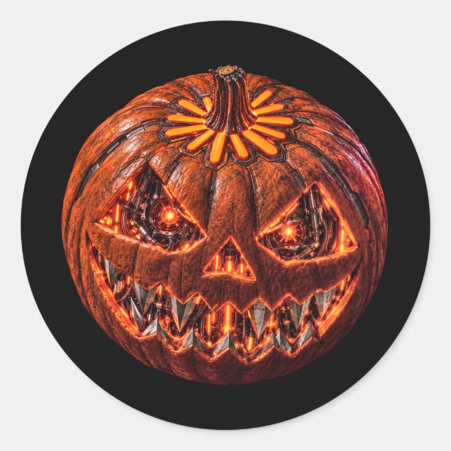 Adesivo Halloween Terminator IA (Frente)