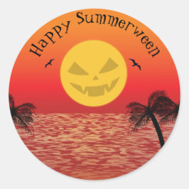 Adesivo Halloween tropical